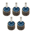 Sealey FW2520605 25 x 20mm Abrasive Flap Wheel with 6mm Shaft 60Grit - Pack of 5