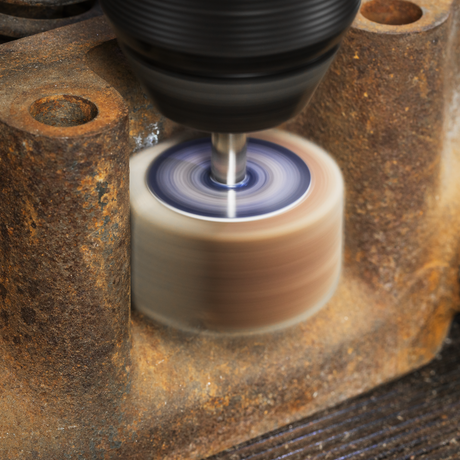 Sealey FW4020805 40 x 20mm Abrasive Flap Wheel with 6mm Shaft 80Grit - Pack of 5 - additional view 2
