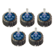 Sealey FW4020805 40 x 20mm Abrasive Flap Wheel with 6mm Shaft 80Grit - Pack of 5