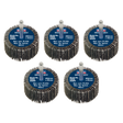 Sealey FW5025805 50 x 25mm Abrasive Flap Wheel with 6mm Shaft 80Grit - Pack of 5