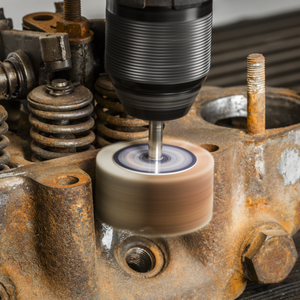 Sealey FW5025ASS 50 x 25mm Abrasive Flap Wheel with 6mm Shaft Assorted Grit - Pack of 5 - additional view 4