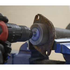 Sealey FW6030405 60 x 30mm Abrasive Flap Wheel with 6mm Shaft 40Grit - Pack of 5 - additional view 4