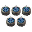 Sealey FW6030405 60 x 30mm Abrasive Flap Wheel with 6mm Shaft 40Grit - Pack of 5