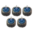 Sealey FW6030605 60 x 30mm Abrasive Flap Wheel with 6mm Shaft 60Grit - Pack of 5