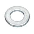 Sealey FWA1021 Zinc Plated Form A Flat Washer M10 x 21mm, DIN 125 - Pack of 100