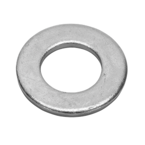 Sealey FWA1428 Zinc Plated Form A Flat Washer M14 x 28mm, DIN 125 - Pack of 50