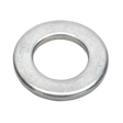 Sealey FWA1630 Zinc Plated Form A Flat Washer M16 x 30mm, DIN 125 - Pack of 50