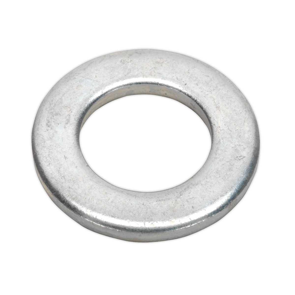 Sealey FWA1630 Zinc Plated Form A Flat Washer M16 x 30mm, DIN 125 - Pack of 50