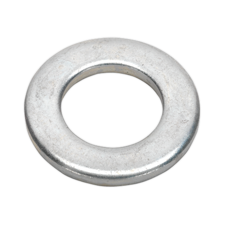 Sealey FWA1630 Zinc Plated Form A Flat Washer M16 x 30mm, DIN 125 - Pack of 50