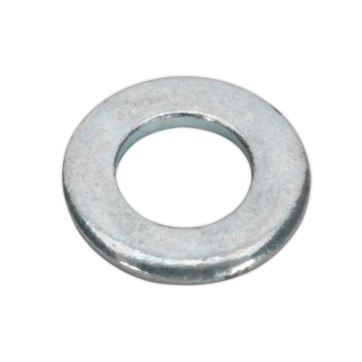 Sealey FWA49 Zinc Plated Form A Flat Washer M4 x 9mm, DIN 125 - Pack of 100