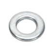 Sealey FWA510 Zinc Plated Form A Flat Washer M5 x 10mm, DIN 125 - Pack of 100