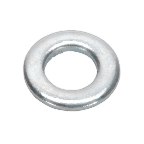 Sealey FWA510 Zinc Plated Form A Flat Washer M5 x 10mm, DIN 125 - Pack of 100