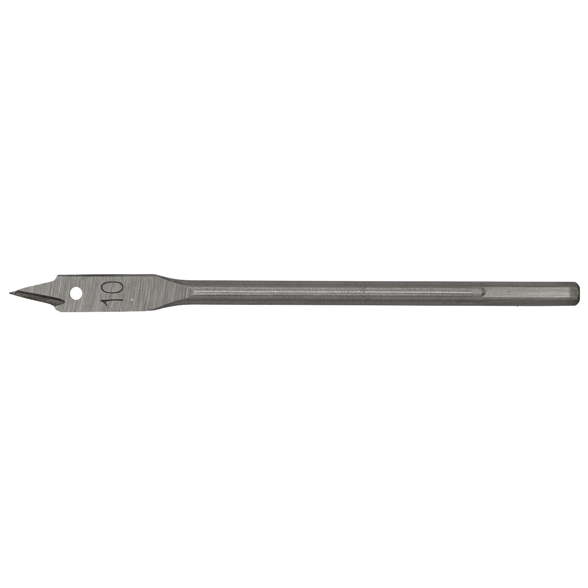 Sealey FWB10 Flat Wood Drill Bit 10mm x 152mm