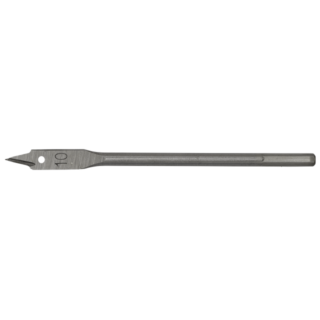 Sealey FWB10 Flat Wood Drill Bit 10mm x 152mm
