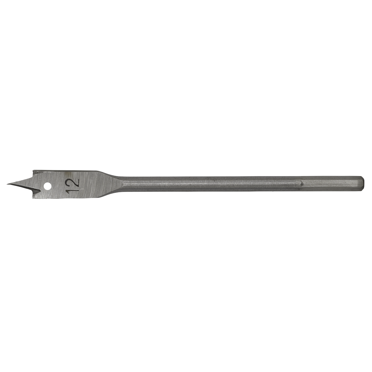 Sealey FWB12 Flat Wood Drill Bit 12mm x 152mm