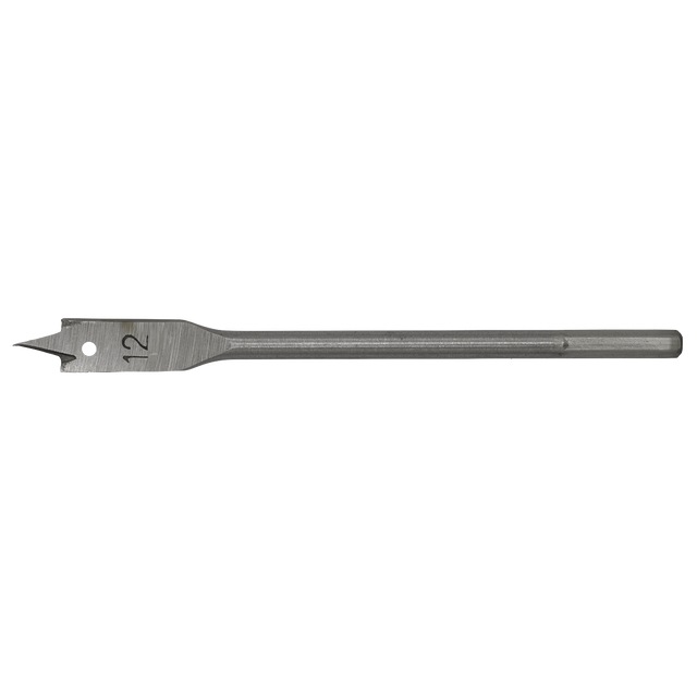 Sealey FWB12 Flat Wood Drill Bit 12mm x 152mm
