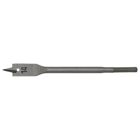 Sealey FWB14 Worksafe® Flat Wood Drill Bit 14mm x 152mm