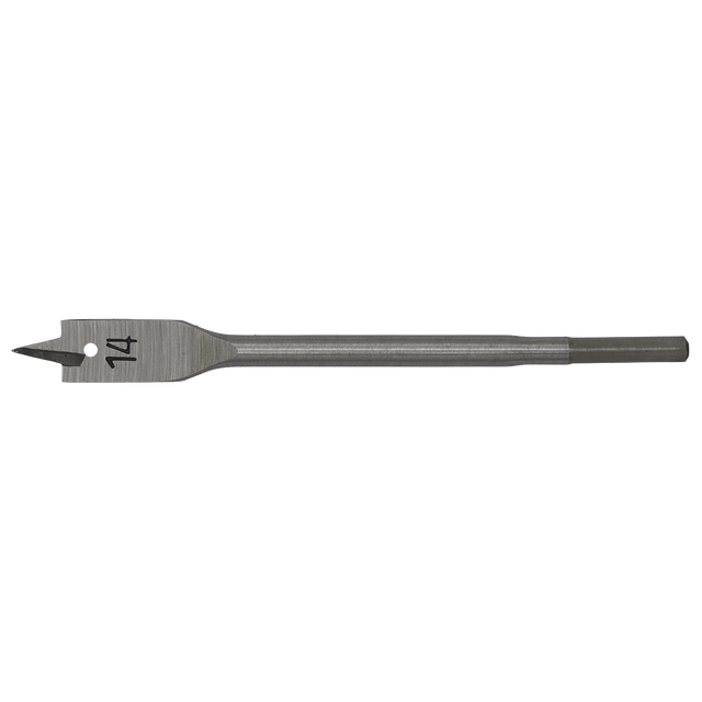 Sealey FWB14 Worksafe® Flat Wood Drill Bit 14mm x 152mm