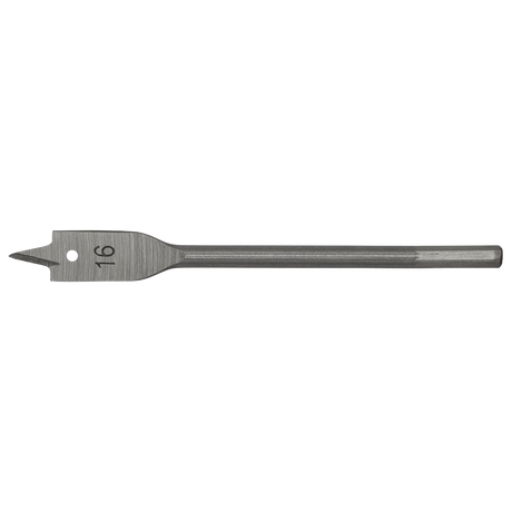 Sealey FWB16 Flat Wood Drill Bit 16mm x 152mm