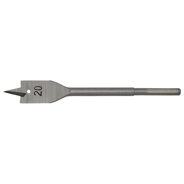 Sealey FWB20 Worksafe® Flat Wood Drill Bit 20mm x 152mm