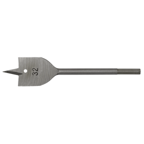 Sealey FWB32 Worksafe® Flat Wood Drill Bit 32mm x 152mm