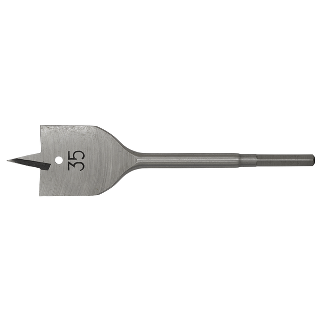 Sealey FWB35 Worksafe® Flat Wood Drill Bit 35mm x 152mm