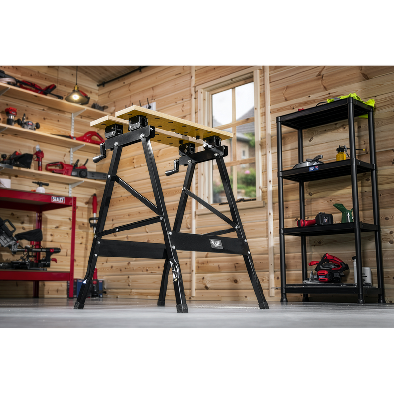 Sealey FWB3 Tilt & Clamp Folding Workbench - additional view 12