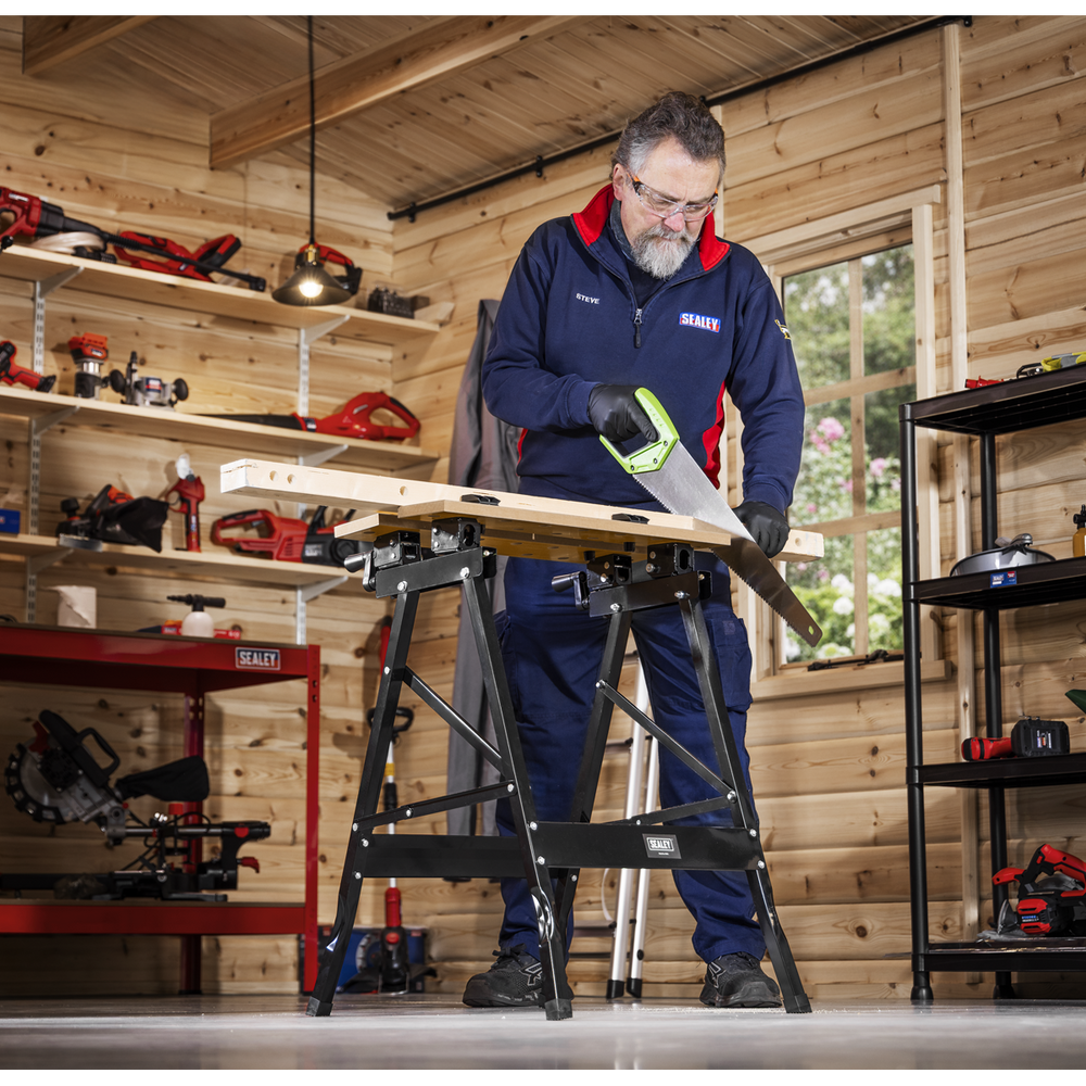 Sealey FWB3 Tilt & Clamp Folding Workbench - additional view 11