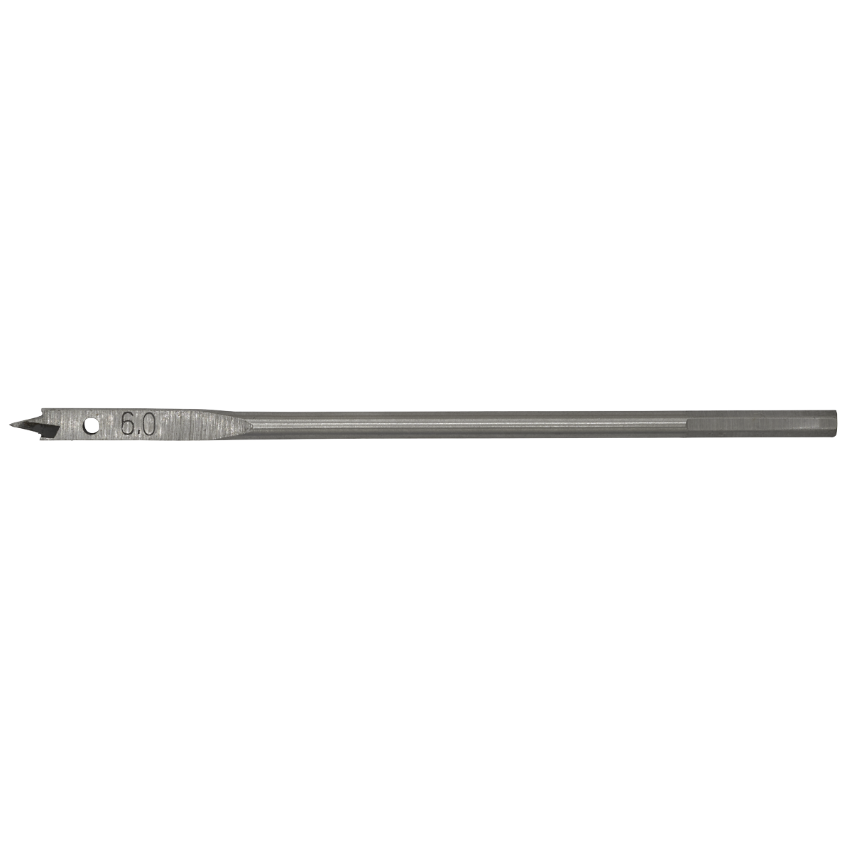 Sealey FWB60 Worksafe® Flat Wood Drill Bit 6mm x 152mm