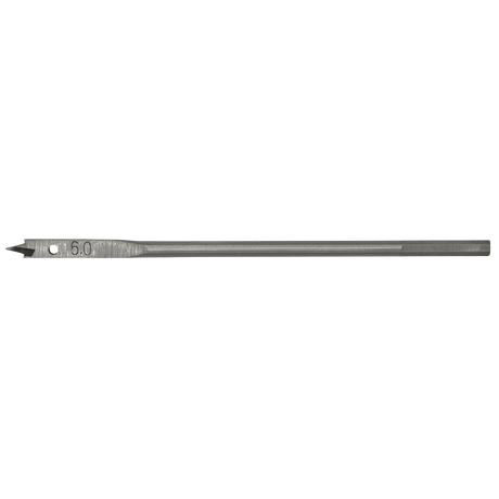 Sealey FWB60 Worksafe® Flat Wood Drill Bit 6mm x 152mm