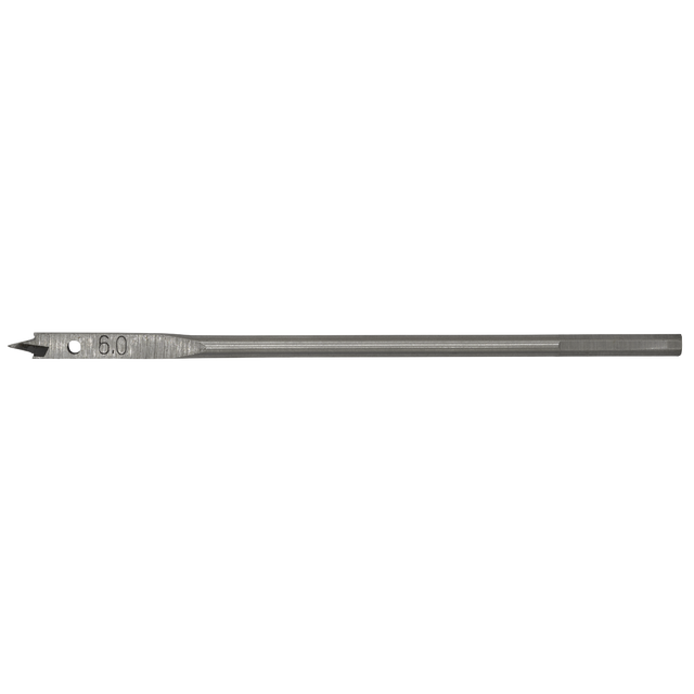 Sealey FWB60 Worksafe® Flat Wood Drill Bit 6mm x 152mm