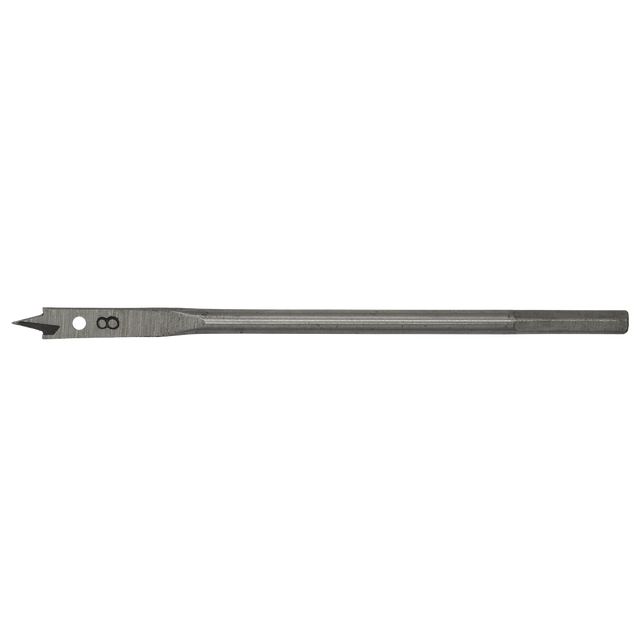 Sealey FWB80 Flat Wood Drill Bit 8mm x 152mm