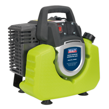 Sealey G1000I 1000W Inverter Generator 2-Stroke Engine 230V