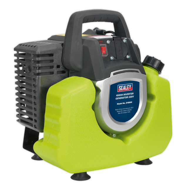 Sealey G1000I 1000W Inverter Generator 2-Stroke Engine 230V