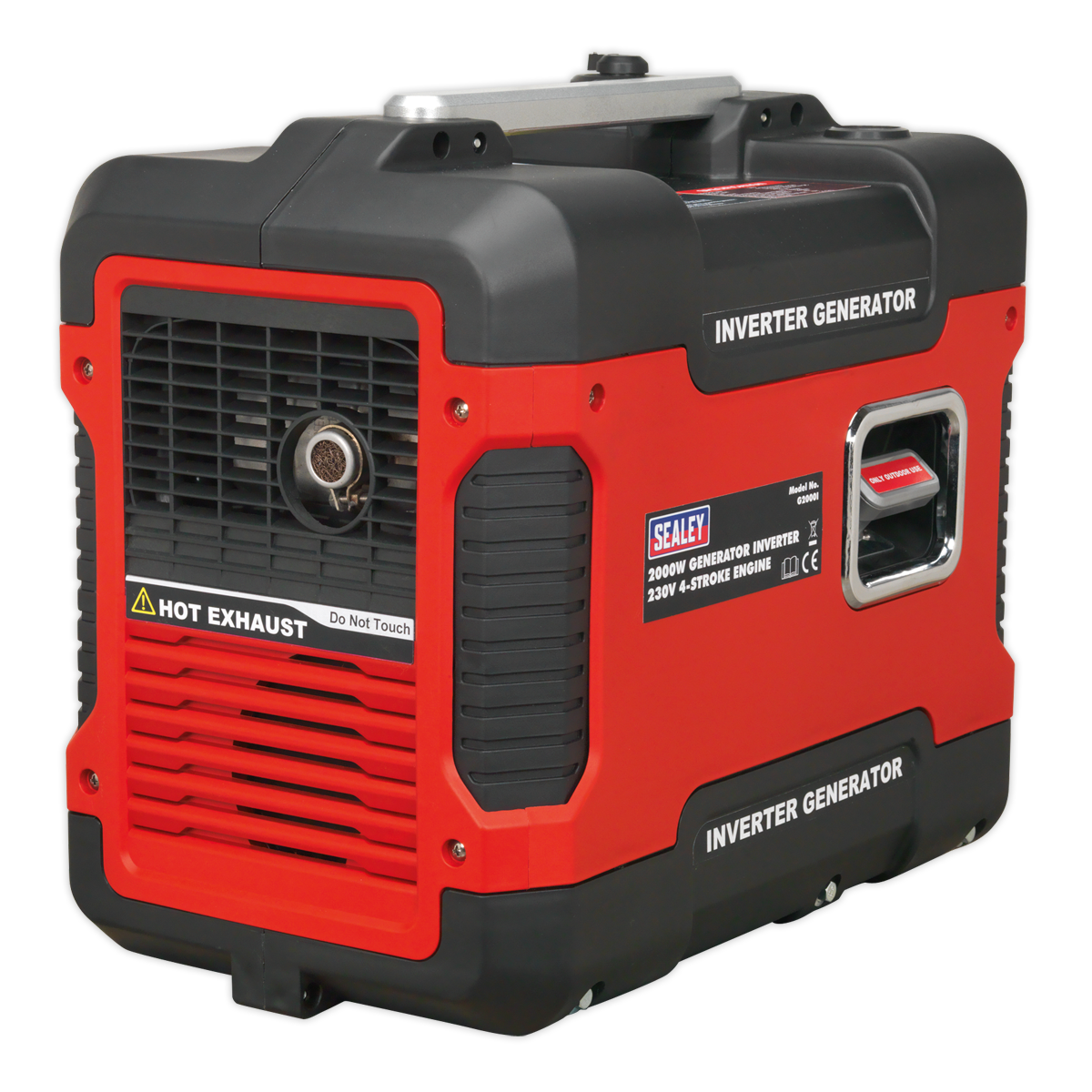 Sealey G2000I 2000W Inverter Generator 4-Stroke Engine 230V - additional view 2