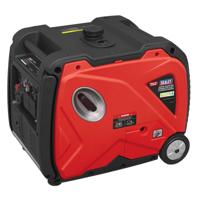 Sealey G3500I 3500W Inverter Generator 4-Stroke Engine 230V
