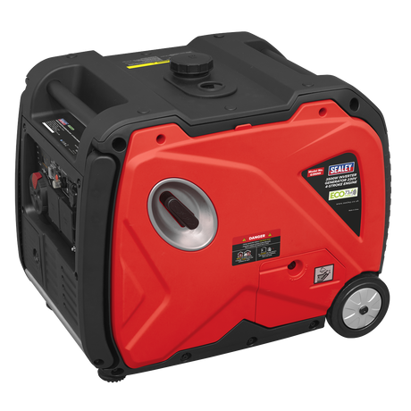 Sealey G3500I 3500W Inverter Generator 4-Stroke Engine 230V