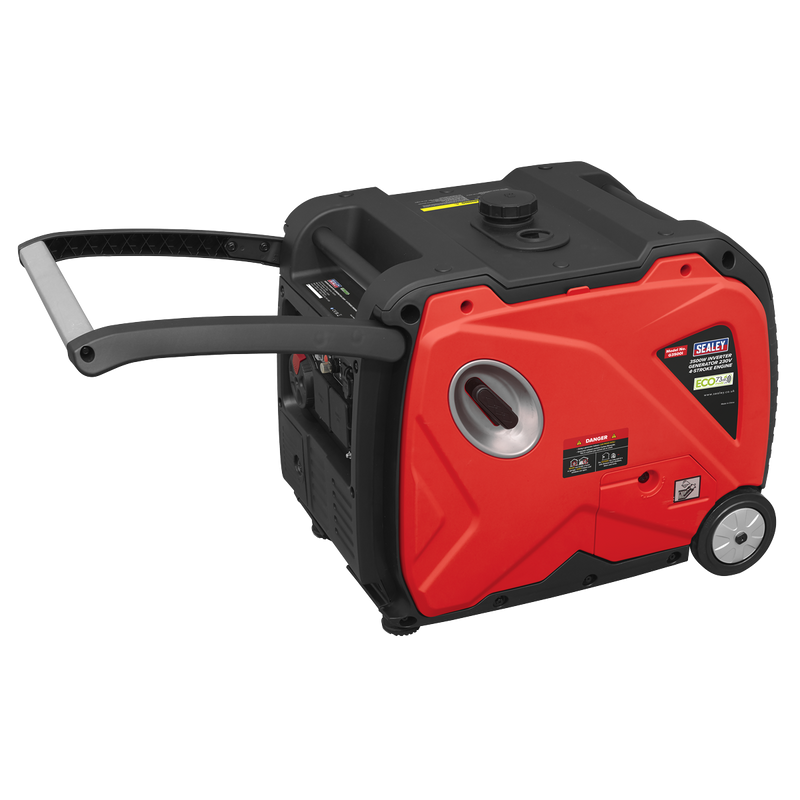 Sealey G3500I 3500W Inverter Generator 4-Stroke Engine 230V - additional view 9