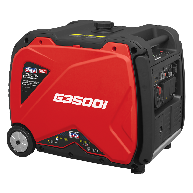 Sealey G3500I 3500W Inverter Generator 4-Stroke Engine 230V - additional view 4
