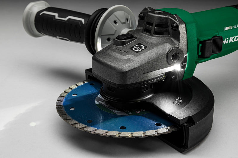 HiKOKI G3615DVEW2Z 36V MULTI VOLT Braked Brushless 150mm Angle Grinder with Side Switch - Body Only - view 5