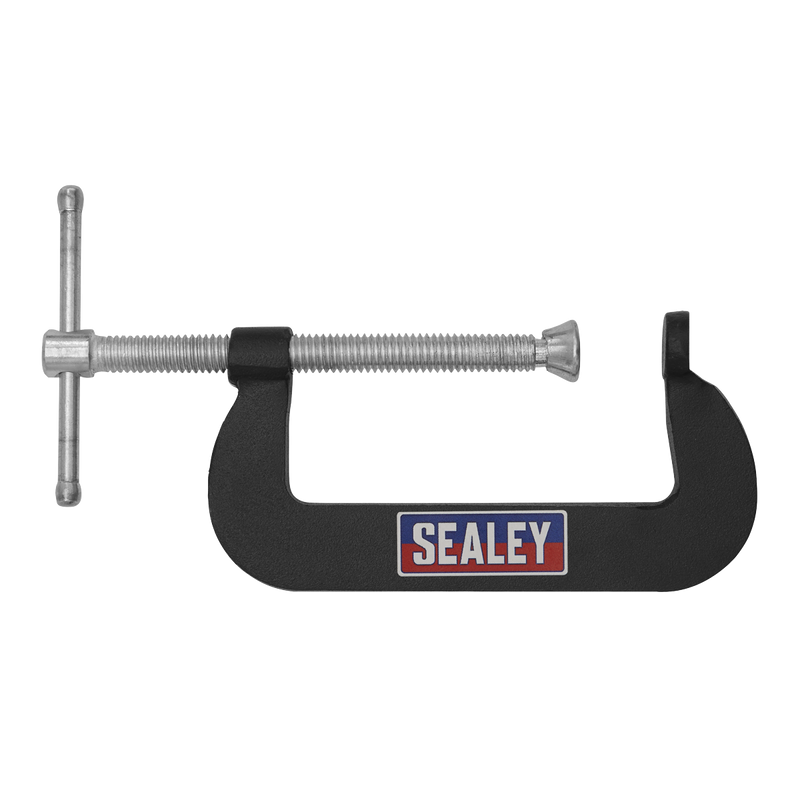 Sealey GCC02 Junior C-Clamp Set 76 x 35mm 4pc - additional view 7
