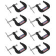 Sealey GCC05 Junior C-Clamp Set 28 x 28mm 8pc