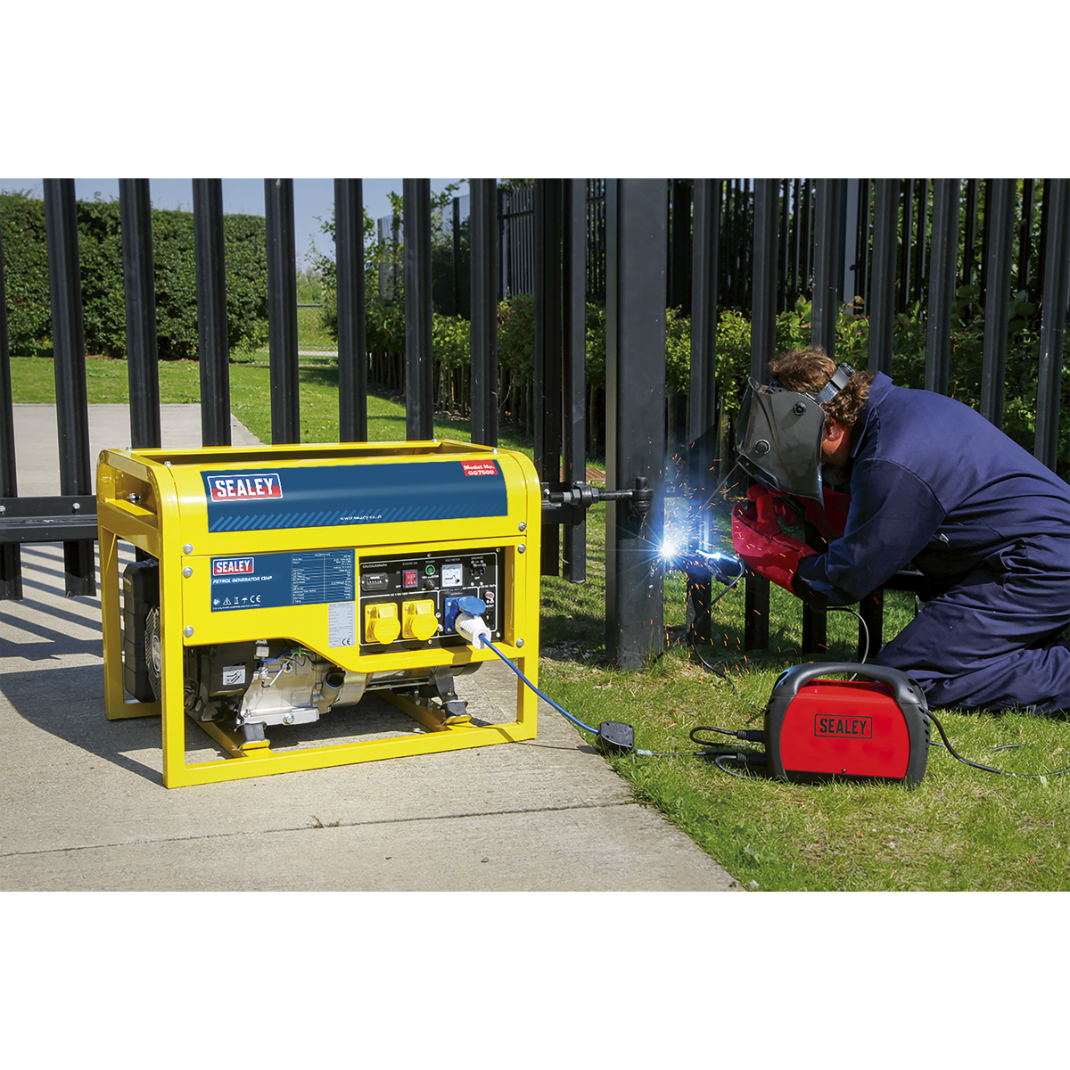 Sealey GG7500 6000W Generator 13hp 4-Stroke Engine 110/230V - additional view 10