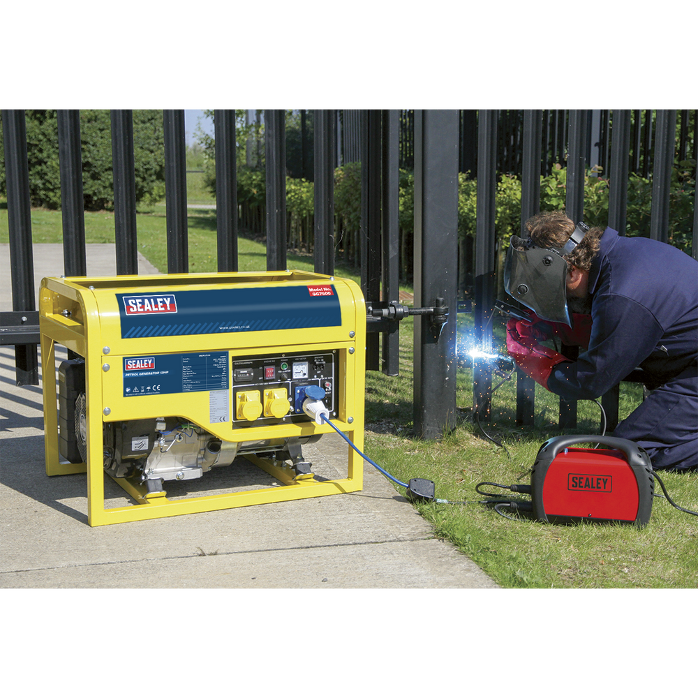 Sealey GG7500 6000W Generator 13hp 4-Stroke Engine 110/230V - additional view 2
