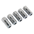 Sealey GGE5 4-Jaw Heavy-Duty Hydraulic Connector 1/8"BSP - Pack of 5
