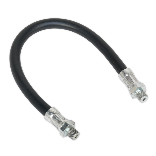 Sealey GGH300 Flexible Rubber Grease Gun Delivery Hose 300mm 1/8"BSP
