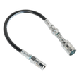 Sealey GGSF300 Flexible Rubber Grease Gun Delivery Hose with 4-Jaw Connector & Quick Release Coupling 300mm