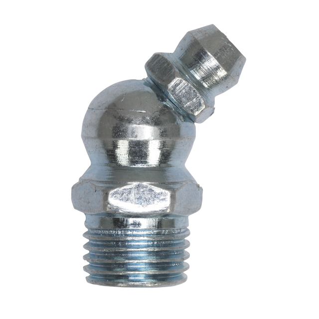 Sealey GNM10 45° Grease Nipple 10 x 1mm - Pack of 25