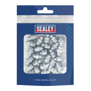 Sealey GNM18 Straight Grease Nipple M10 x 1mm - Pack of 25 - additional view 2