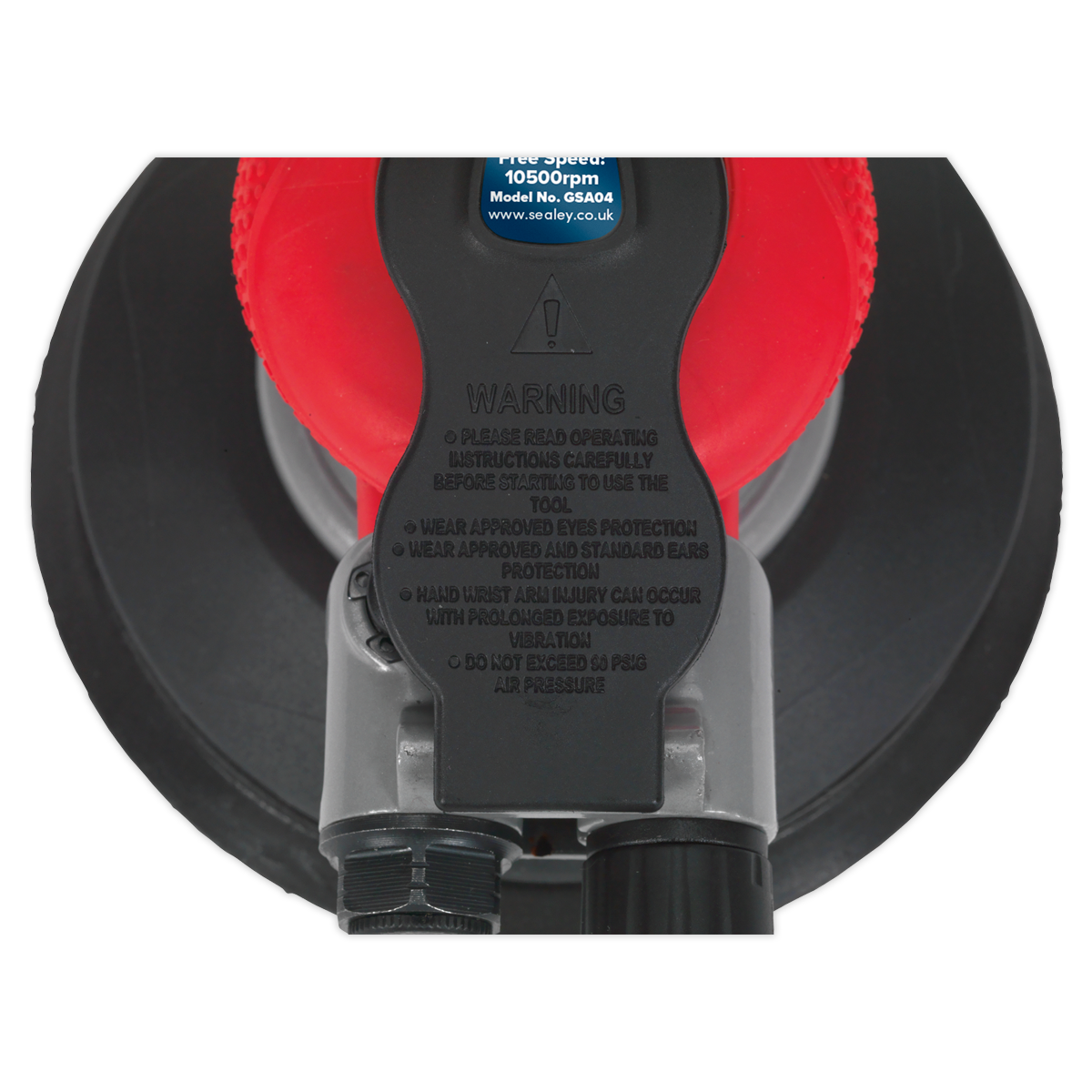 Sealey GSA04 Generation Air Palm Random Orbital Sander 150mm - additional view 3